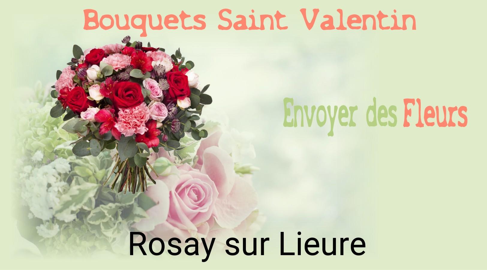 Roses de Saint-Valentin livrées à Rosay-sur-Lieure